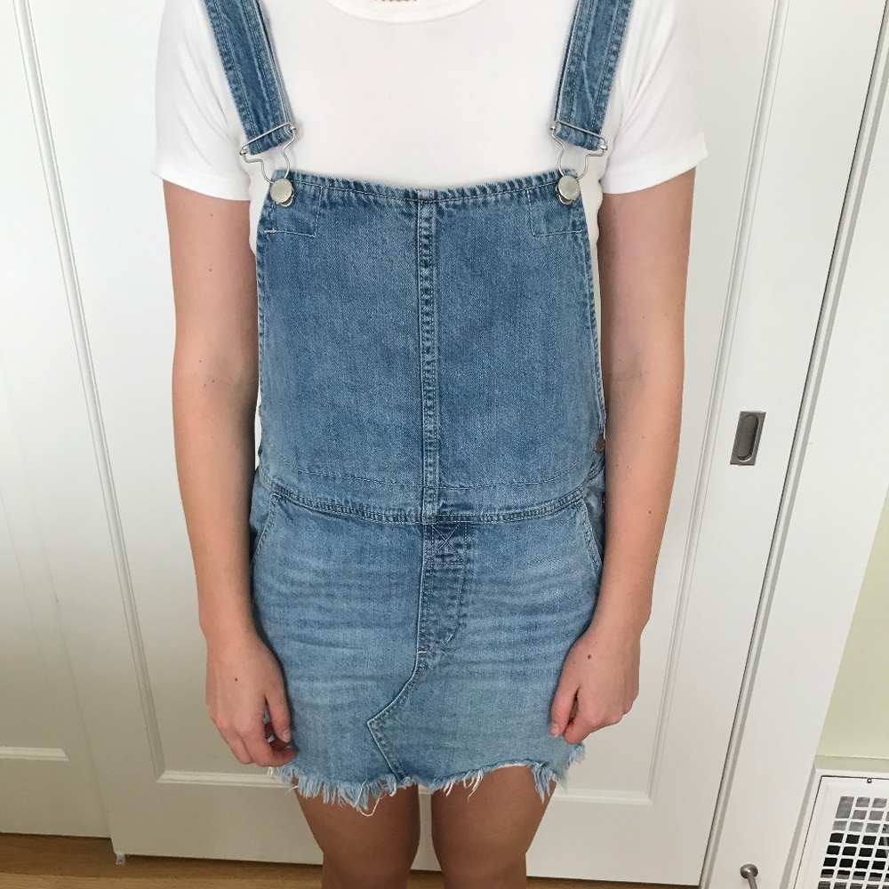 Overall Mini Dress